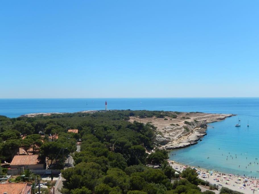 Reve De Vacances Studio Proche De La Plage Martigues Zewnętrze zdjęcie